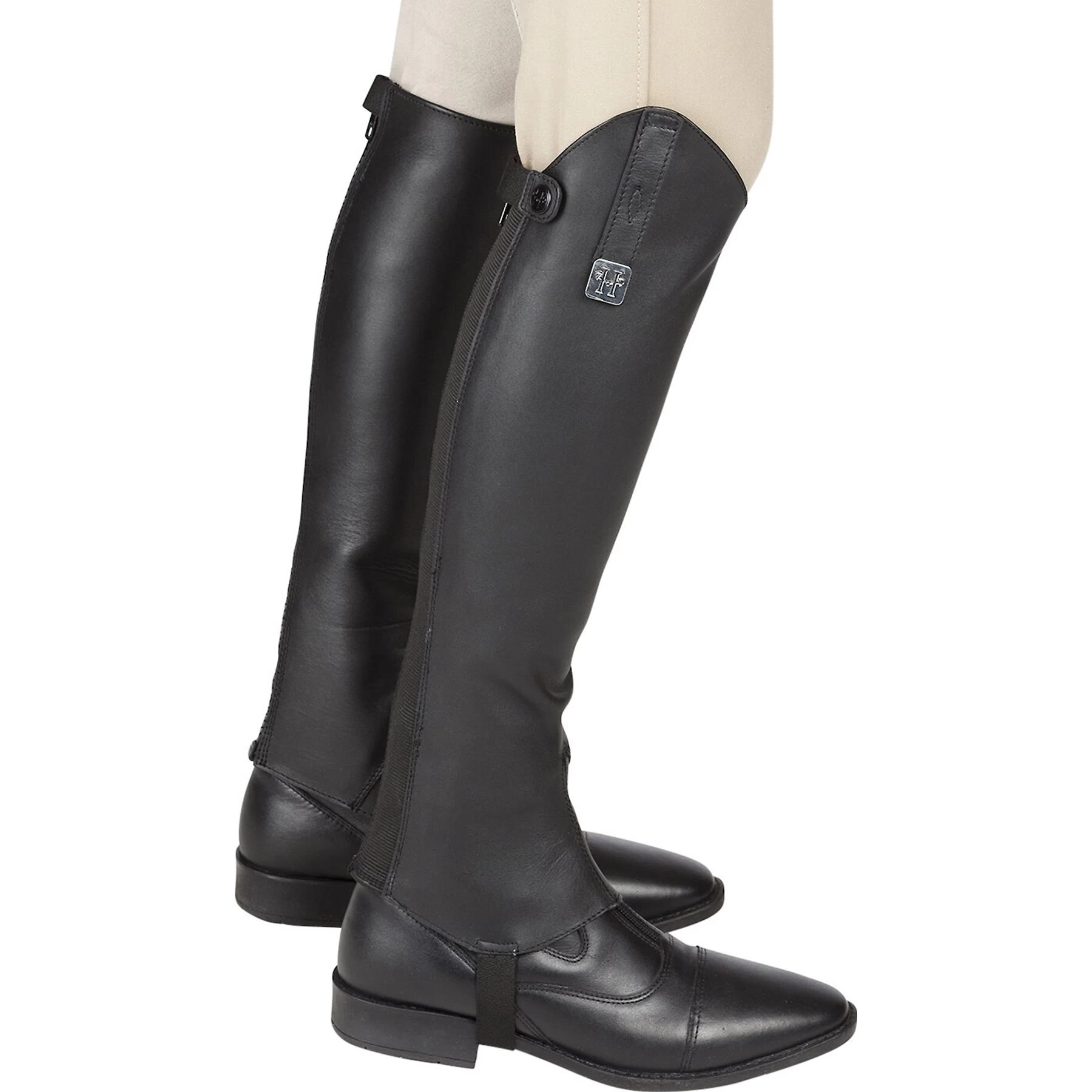 Huntley Equestrian Custom Fit Premium Leather Half Chaps 1 Huntley Equestrian Custom Fit Premium Leather Half Chaps