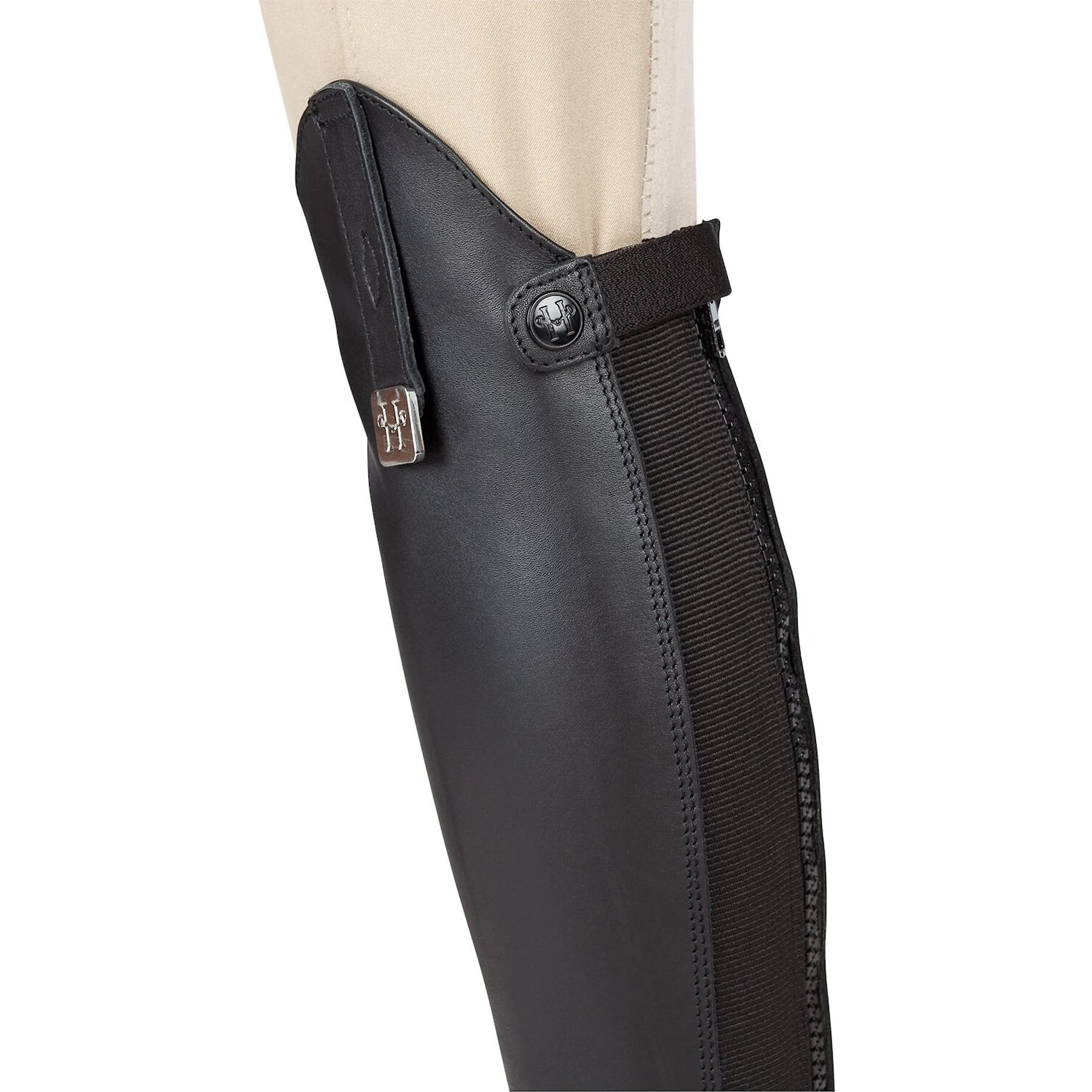 Huntley Equestrian Custom Fit Premium Leather Half Chaps 7 Huntley Equestrian Custom Fit Premium Leather Half Chaps - Image 7