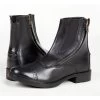 Huntley Equestrian Daisy Clipper Children's Side Zipper Leather Horse Riding Boots