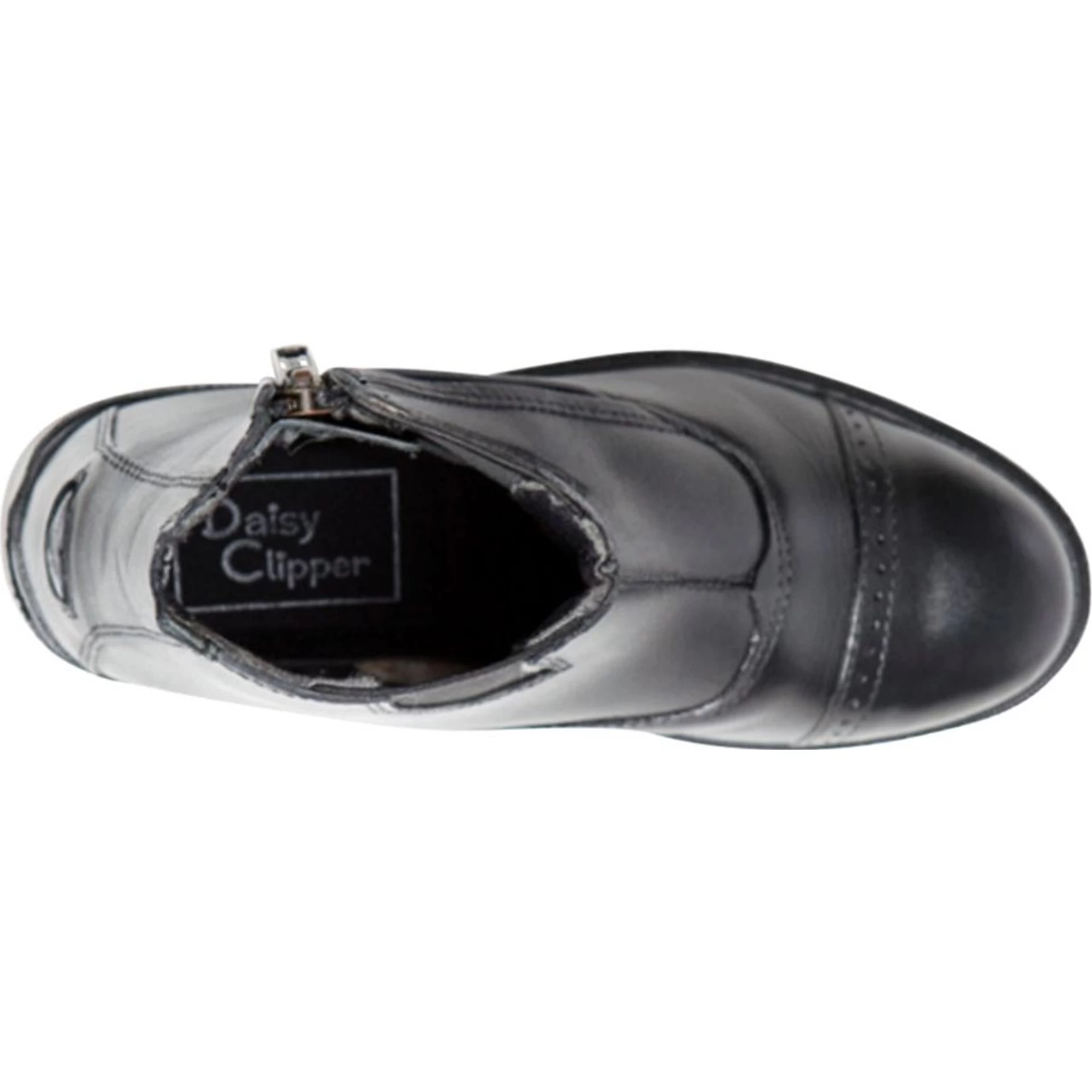 Huntley Equestrian Daisy Clipper Children's Side Zipper Leather Horse Riding Boots 6 Huntley Equestrian Daisy Clipper Children's Side Zipper Leather Horse Riding Boots - Image 6