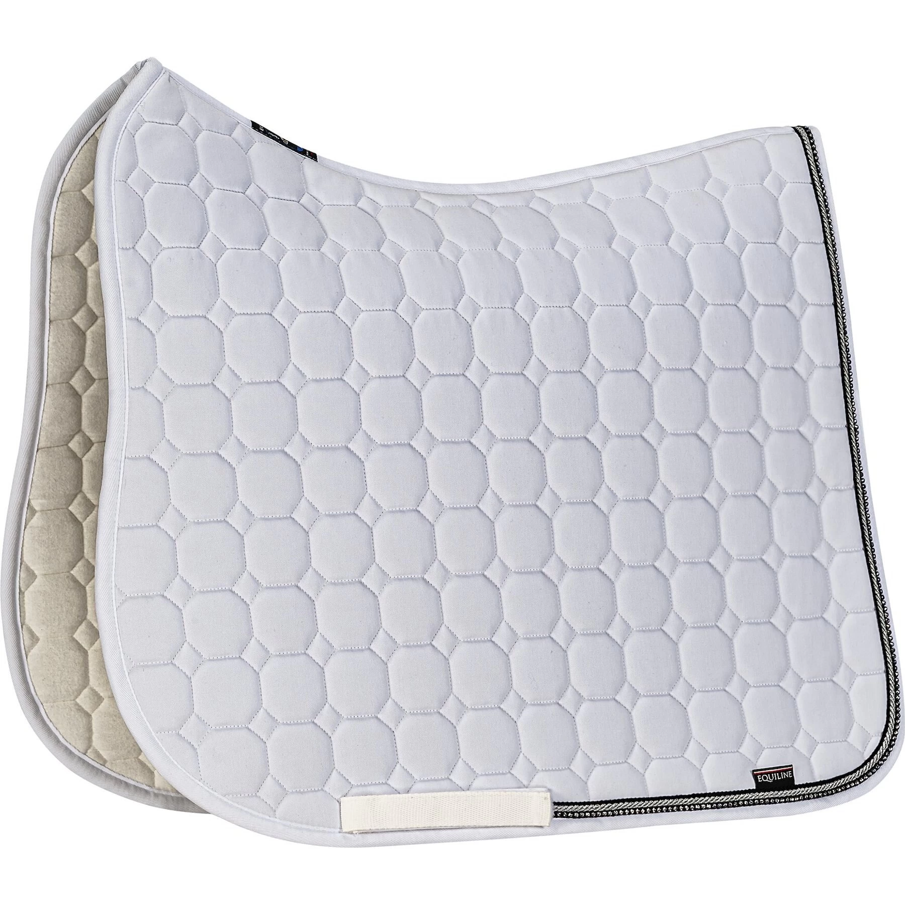 Equiline Rio Octagon Rhinestones Dressage Horse Saddle Pad 1 Equiline Rio Octagon Rhinestones Dressage Horse Saddle Pad