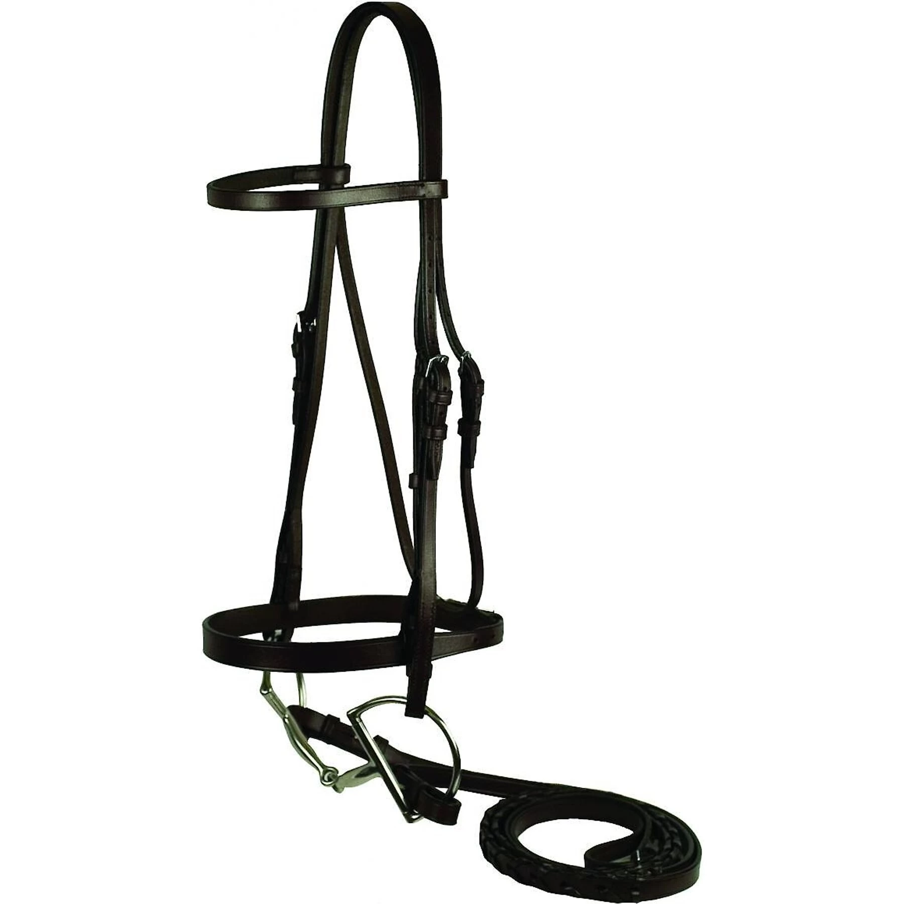 Gatsby Flat Snaffle Horse Bridle 1 Gatsby Flat Snaffle Horse Bridle