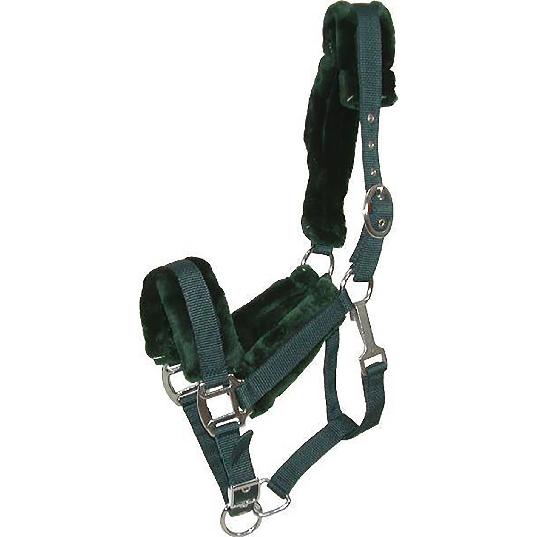 Gatsby Nylon Removable Fleece Horse Halter 1 Gatsby Nylon Removable Fleece Horse Halter