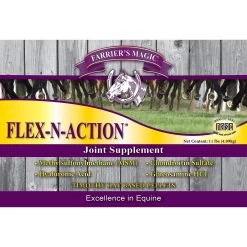 Farrier's Magic Flex-N-Action Joint Hay Flavor Pellets Horse Supplement, 11-lb Tub