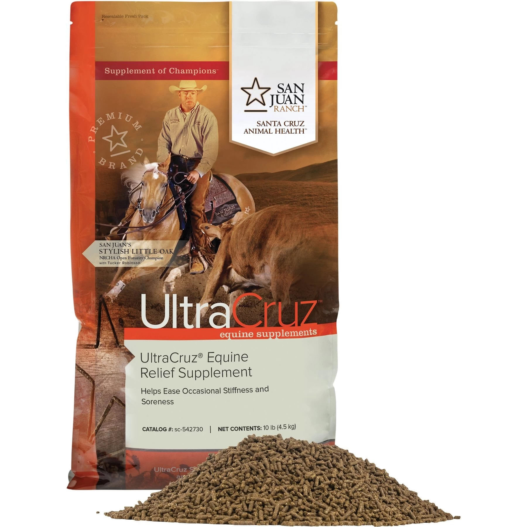 UltraCruz Relief Recovery Pellets Horse Supplement 2 UltraCruz Relief Recovery Pellets Horse Supplement - Image 2