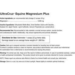 UltraCruz Equine Magnesium Plus Pellet Horse Supplement -Horse Supplies Shop 371216 PT3. AC SS1800 V1646254609