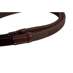 Huntley Equestrian Fancy Stitched Rubber Horse Reins Brown, Full -Horse Supplies Shop 514846 PT3. AC SS1800 V1657658301