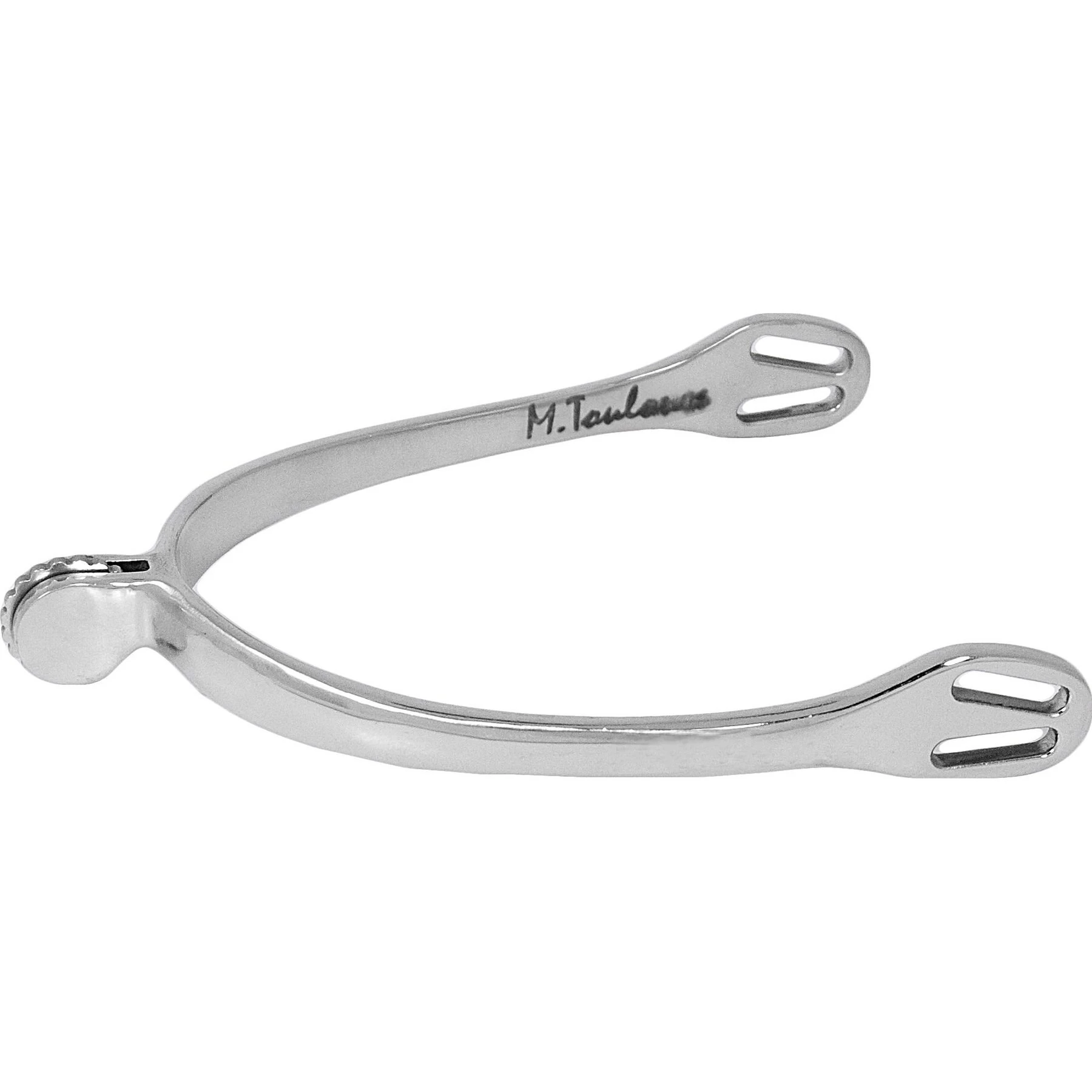 M. Toulouse Fine Tooth Roller Rowel Horse Spur 1 M. Toulouse Fine Tooth Roller Rowel Horse Spur