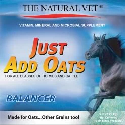 Natural Horse Vet Just Add Oats Vitamin Mineral & Microbial Supplement 5 Natural Horse Vet Just Add Oats Vitamin Mineral & Microbial Supplement -Horse Supplies Shop 575342 PT2. AC SS1800 V1658195933