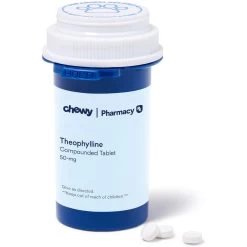 Theophylline Compounded Chicken Flavored Bisect Tablet For Dogs And Cats