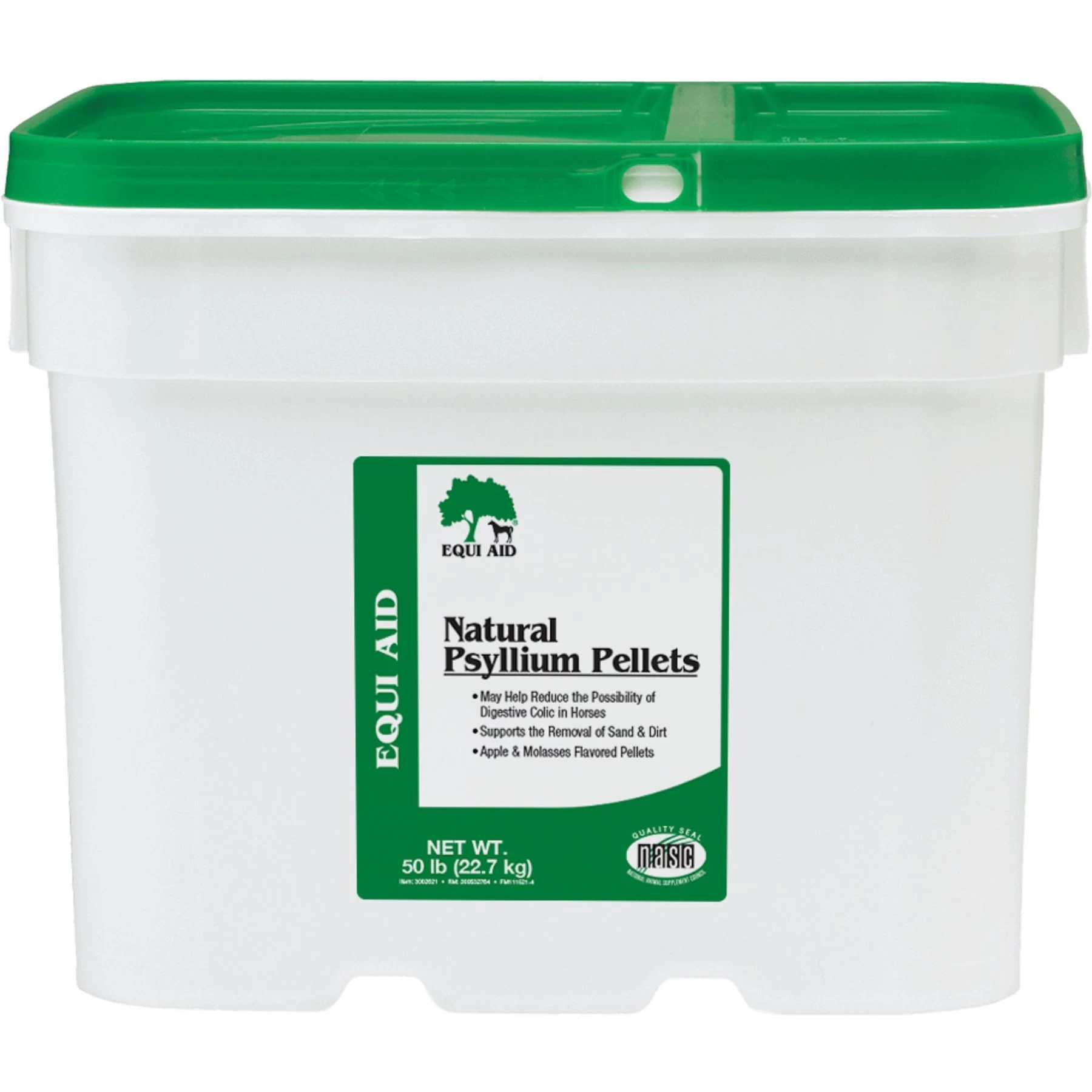 Farnam Equi Aid Natural Psyllium Fiber Pellets Horse Supplement, 50-lb Tub 1 Farnam Equi Aid Natural Psyllium Fiber Pellets Horse Supplement, 50-lb Tub