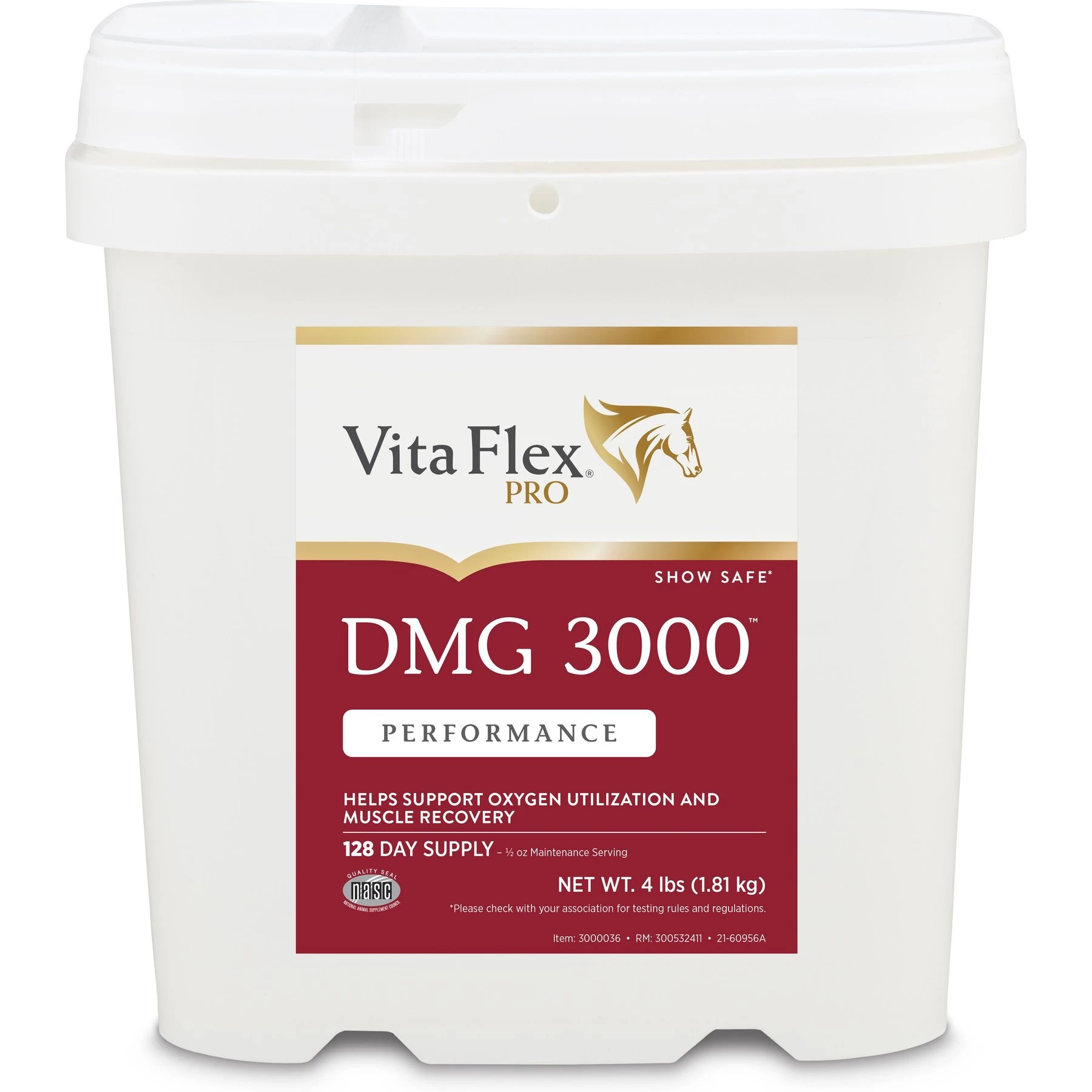 Vita Flex Pro DMG 3000 DMG Concentrate Horse Supplement, 4-lb Bag 1 Vita Flex Pro DMG 3000 DMG Concentrate Horse Supplement, 4-lb Bag