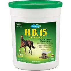 Farnam HB 15 Horse Hoof Supplement, 3-lb Bag -Horse Supplies Shop 847654 PT8. AC SS1800 V1685459770