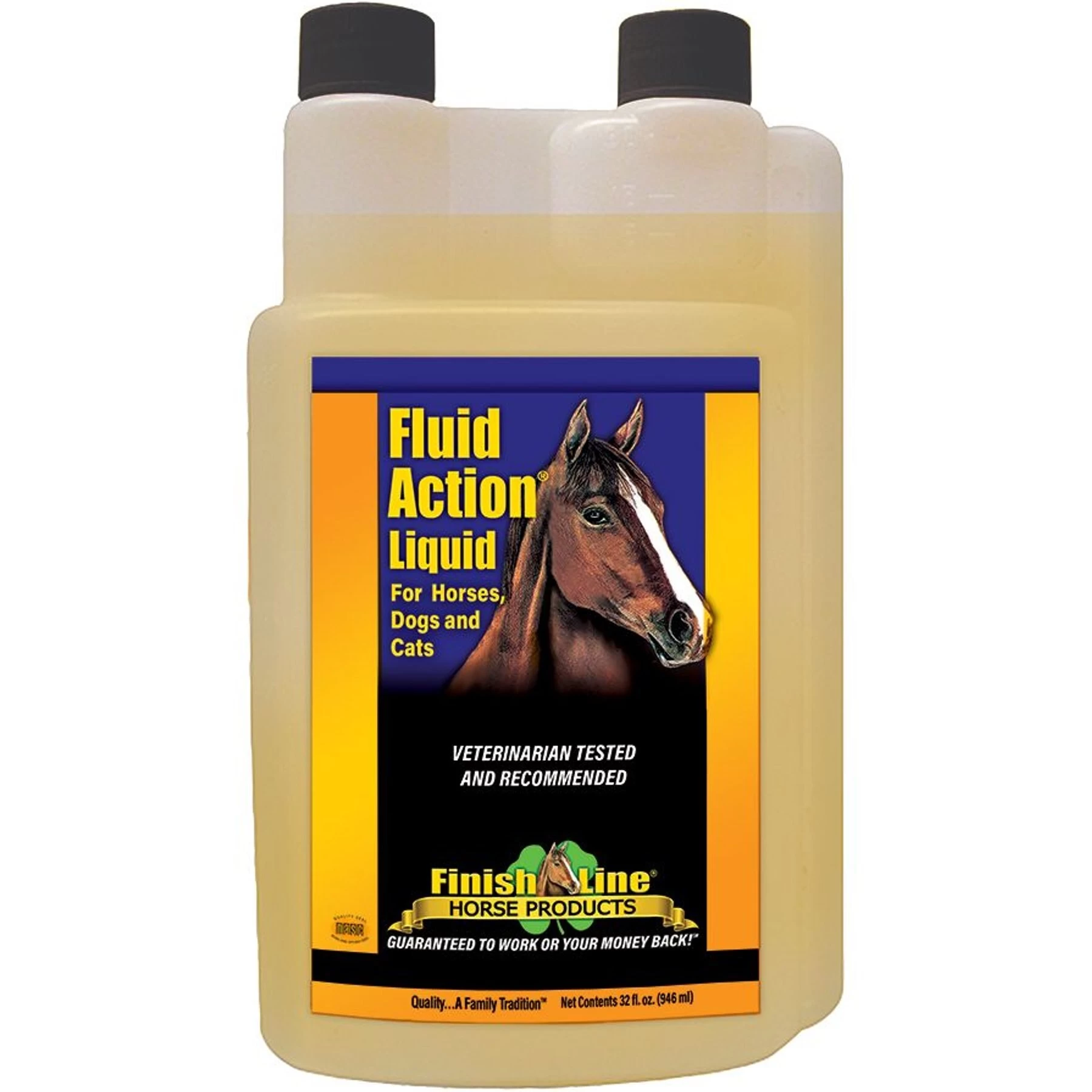 Finish Line Fluid Action Liquid Horse Supplement, 32-oz Bottle 1 Finish Line Fluid Action Liquid Horse Supplement, 32-oz Bottle
