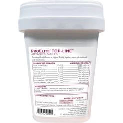 ProElite Top-Line Advanced Support Topline Support Horse Supplement, 2.2-lb Tub 12 ProElite Top-Line Advanced Support Topline Support Horse Supplement, 2.2-lb Tub -Horse Supplies Shop 888622 PT5. AC SS1800 V1693928312