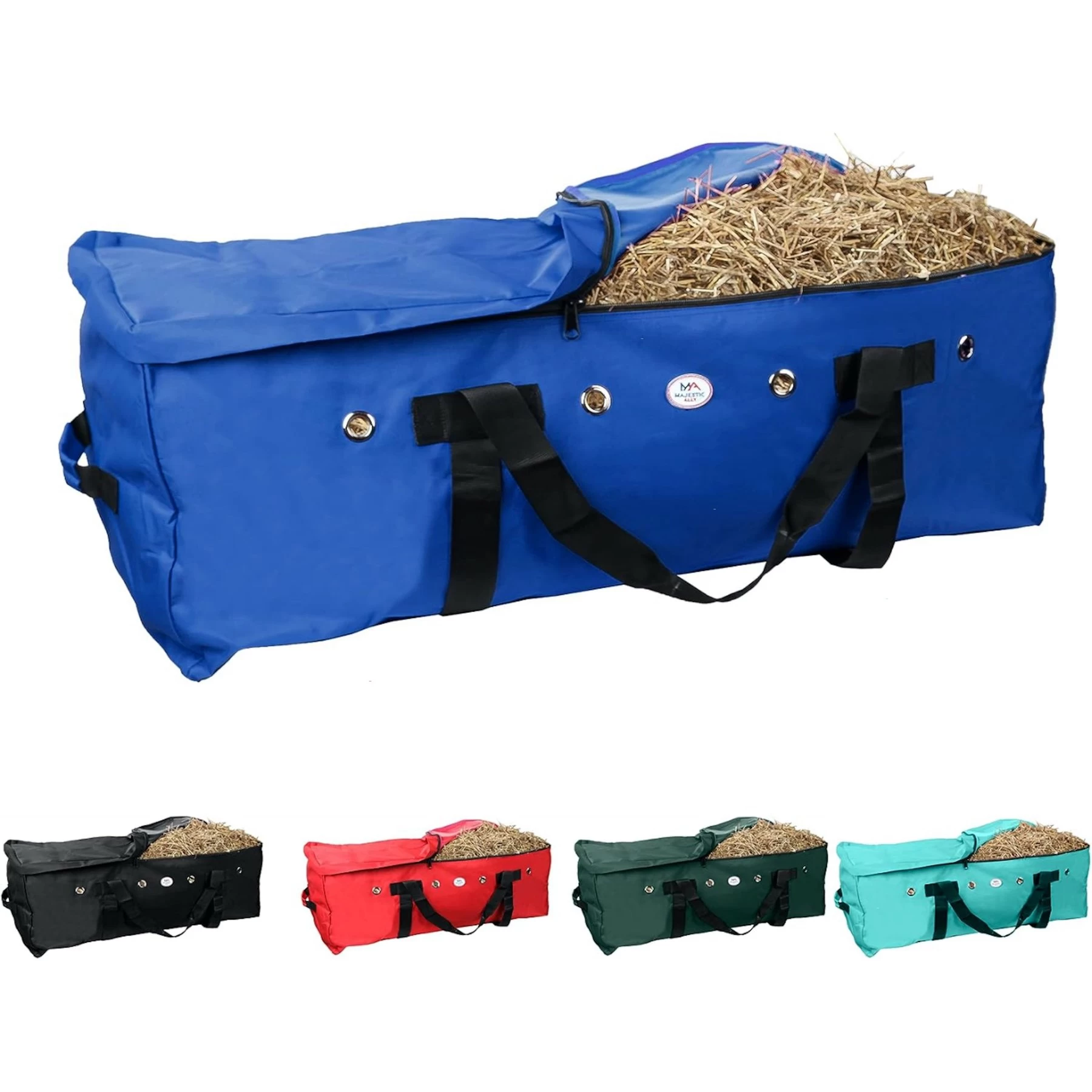 Majestic Ally Heavy Duty Hay Bale Bag Horse Supplies 1 Majestic Ally Heavy Duty Hay Bale Bag Horse Supplies