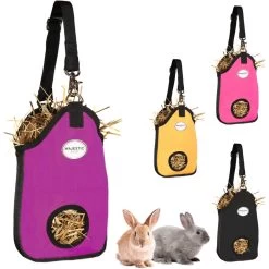 Majestic Ally Small Animals Nylon Hay Bag Large With Mess Ventilation Gusset Horse Supplies