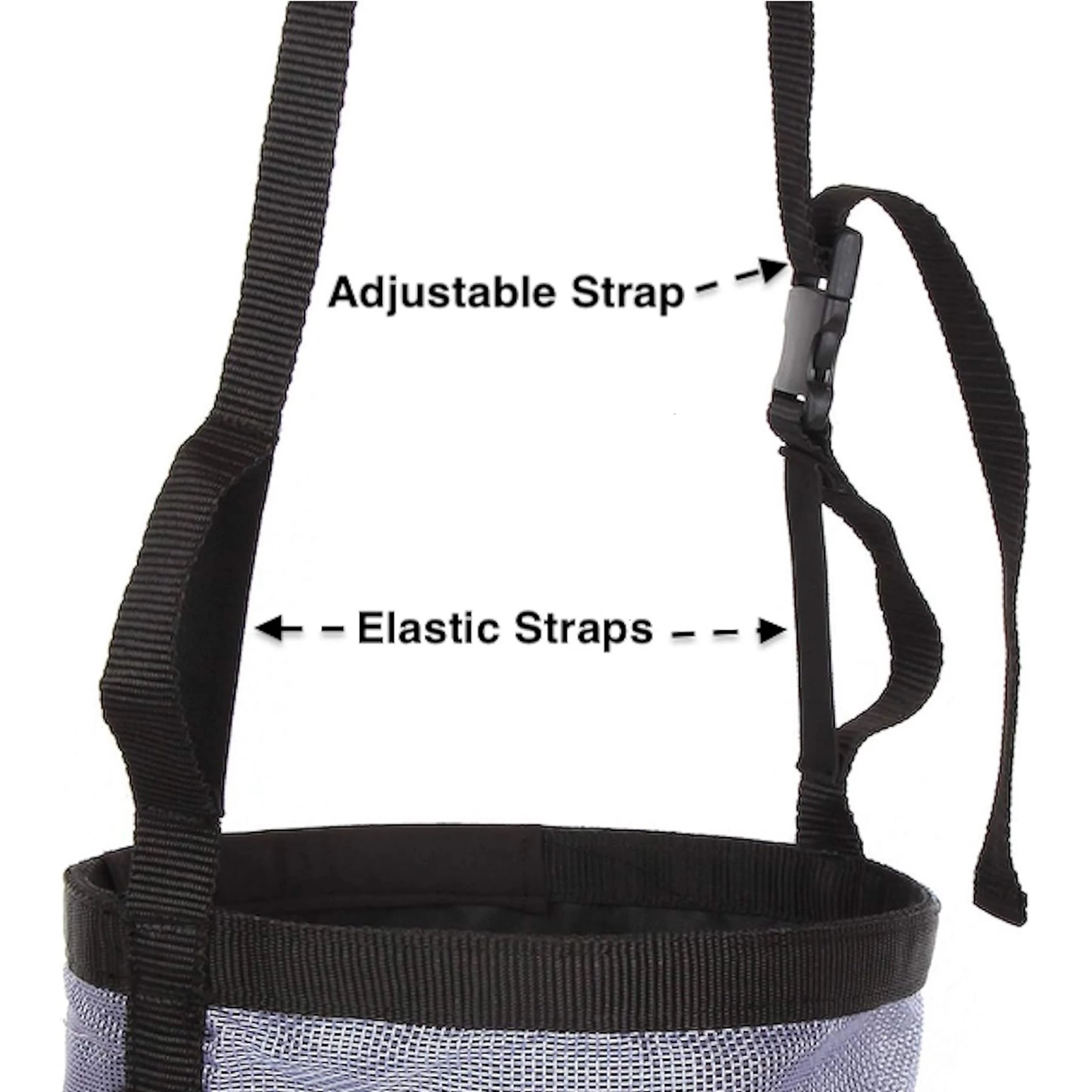 Majestic Ally Heavy Duty Nylon Mesh Feed Rite Horse Bag 3 Majestic Ally Heavy Duty Nylon Mesh Feed Rite Horse Bag - Image 3