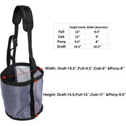 Majestic Ally Heavy Duty Nylon Mesh Feed Rite Horse Bag 12 Majestic Ally Heavy Duty Nylon Mesh Feed Rite Horse Bag -Horse Supplies Shop 901246 PT5. AC SS1800 V1698441955