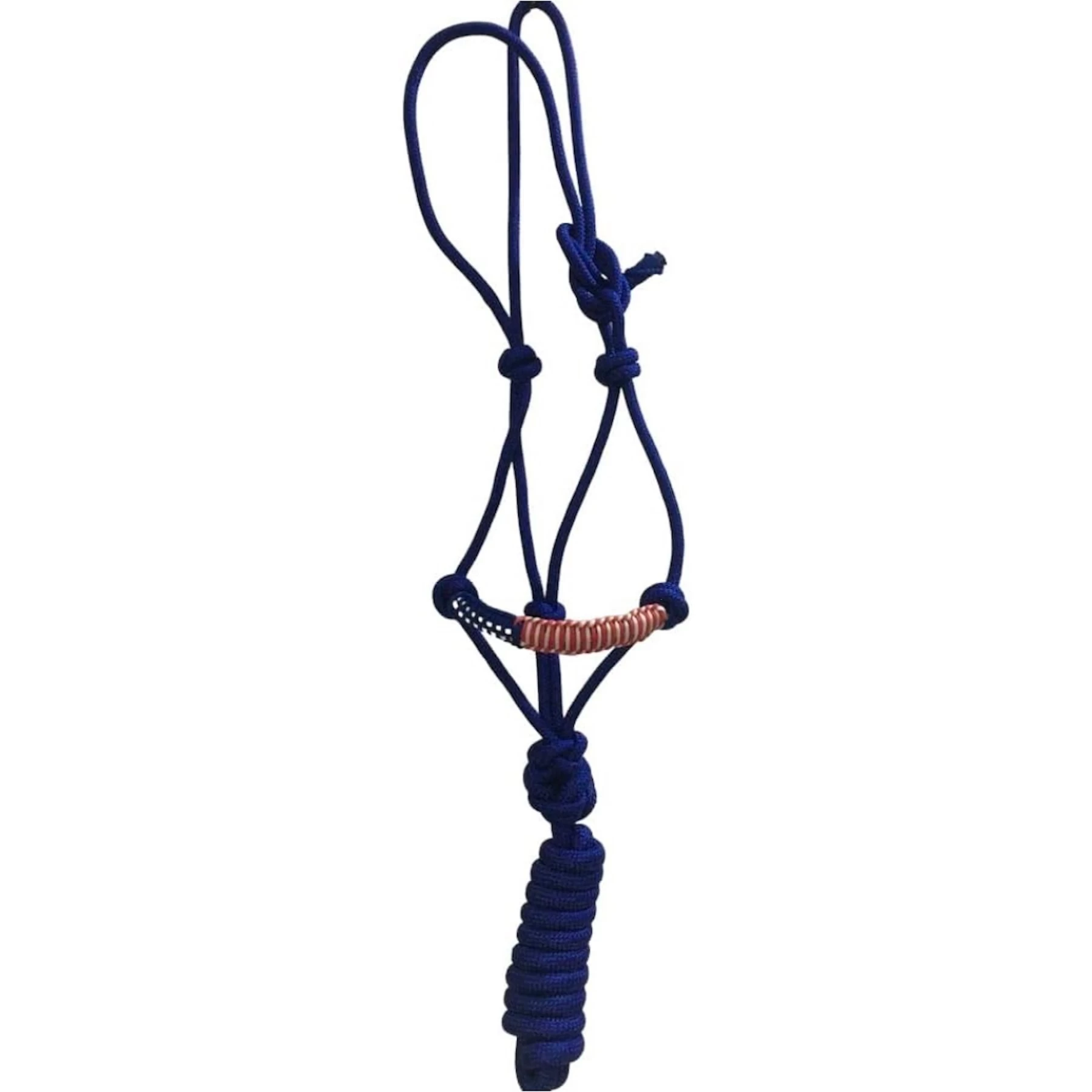 Majestic Ally Poly Braided Patriotic Nose Poly Rope & 10-in Matching Lead Horse Halter 2 Majestic Ally Poly Braided Patriotic Nose Poly Rope & 10-in Matching Lead Horse Halter - Image 2