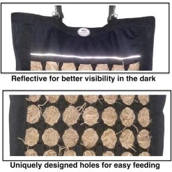 Majestic Ally Nylon Reflective 2.5-in Octagon Hole Slow Feeder Hay Horse Bag -Horse Supplies Shop 901598 PT3. AC SS1800 V1698439201