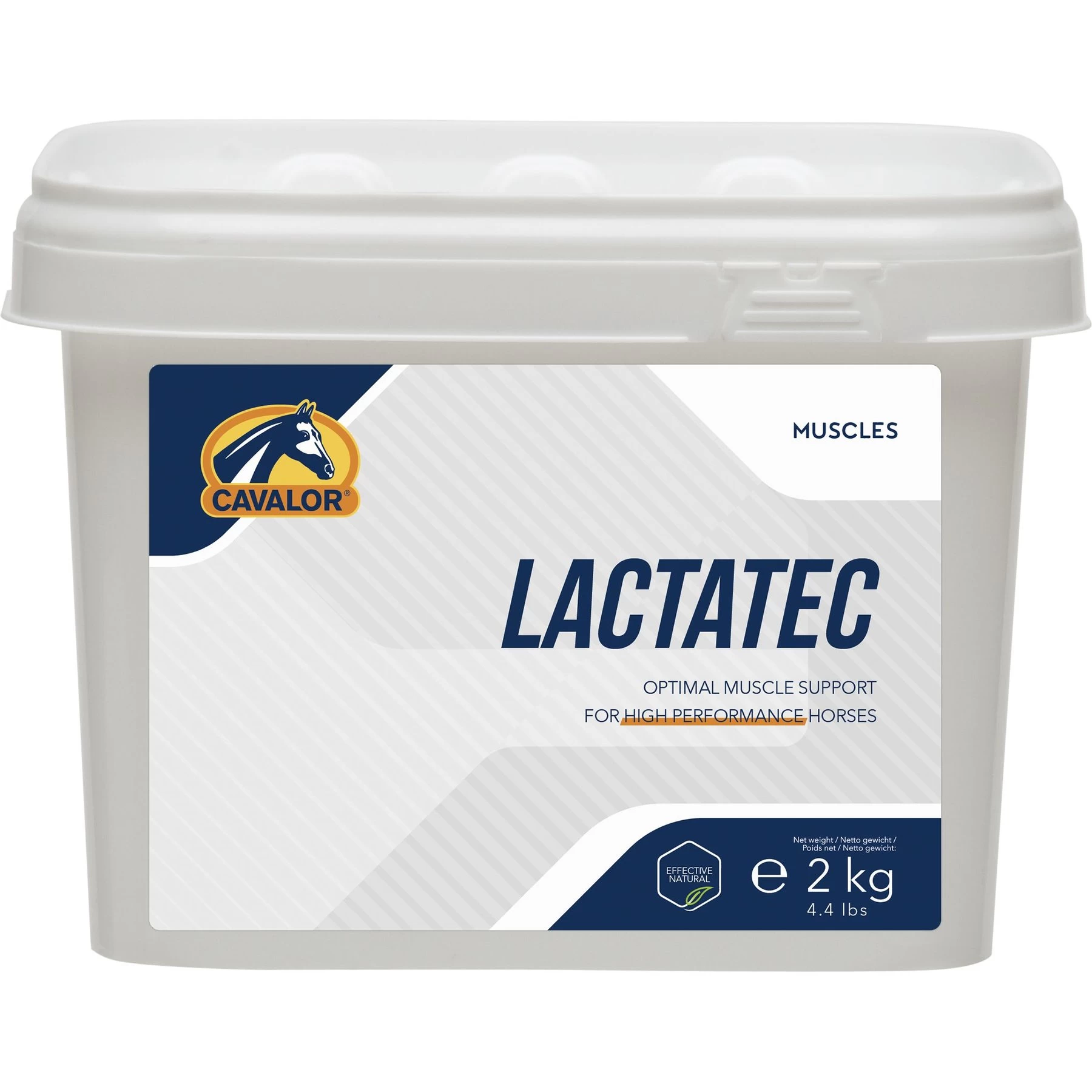 Cavalor LactaTec Powder Horse Muscle Supplement, 2-kg Pail 1 Cavalor LactaTec Powder Horse Muscle Supplement, 2-kg Pail
