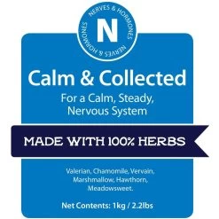 Hilton Herbs Calm & Collected Calming Horse Supplement, 2.2-lb Bag -Horse Supplies Shop 946118 PT3. AC SS1800 V1700599036