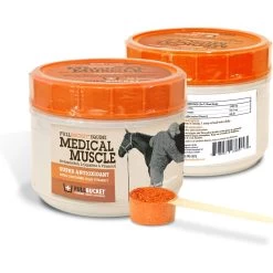 FullBucket Health Equine Medical Muscle Performance Horse Supplement, 450-g Bag